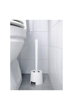 Bolmen Plastik Tuvalet Klozet Fırçası - Beyaz 20159522 - 2