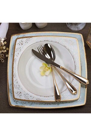 Bone Selection 60 Parça Kare Yemek Takımı A8426 9090204A8426 - KORKMAZ