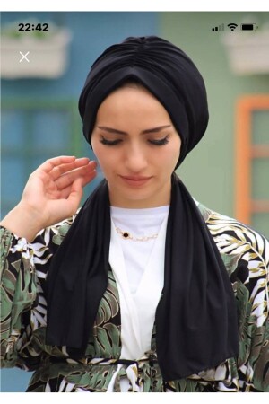 Bone Shawl Ready Hijab-Kleidungsdesign Bone – Spezielles Design – Neues Modell Hijab-Kleidung - Nilbutik