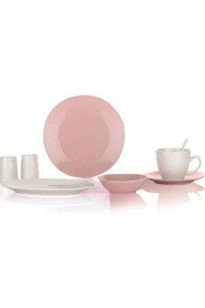 Bonn Kahvaltı Takımı-32 Prç.-pembe SHF-BNN32-PEM03 - Schafer