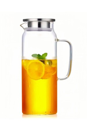 Borosilikat Cam Sürahi 2 Litre - Vivien Home