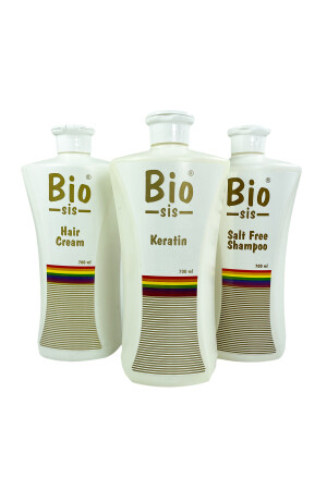 Brezilya Fönü 3'lü Kutulu Set Keratin + Saç Kremi + Tuzsuz Şampuan Düz Ve Işıltılı Saçlar Botox P13021S1163 - 1
