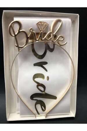 Bride To Be Taç Kuşak Set Kaliteli Baskı - Parti