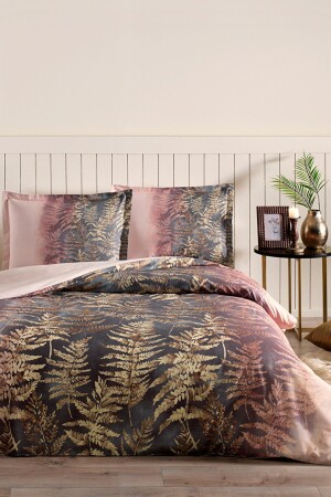 Brisa Folha Double Elastic Spannbettlaken-Bettbezug-Set - Özdilek