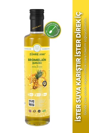 Bromelain Ananas İçeren Detox Şurubu - Zühre Ana