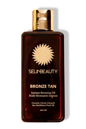 Bronze Tan Intense Bronzing Oil 200 ml - Selin Beauty