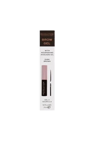 Brow Gel Dark Brown Kaş Jeli - Revolution