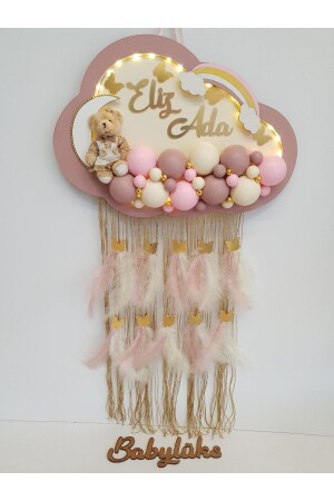 Bubble LEDLİ bulut bebek kapı süsü - Baby Lüks