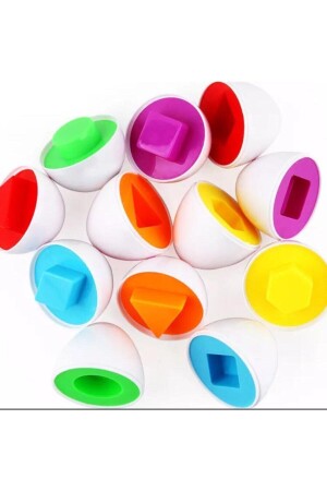 Bul Tak Yumurta Eşleme Oyunu + Geometrik Somun Vida Çevirme + Bultak Puzzle Eğitici Zeka Geliştirici bultak yumurta set - 3