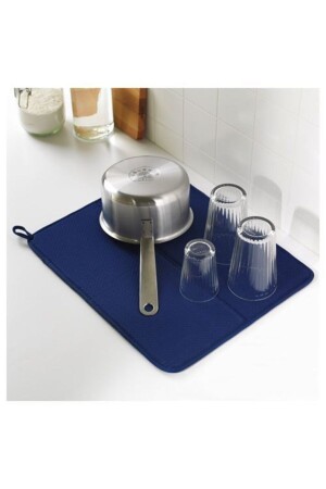 Bulaşık Kurutma Örtüsü Meridyendukkan Lacivert Renk Bulaşıklık - Ikea