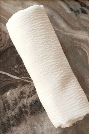 Bürümcük Şal Beyaz - Ltmodascarf