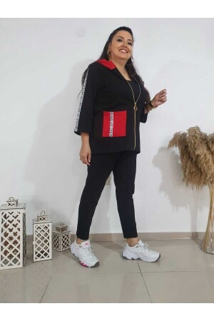 BÜYÜK BEDEN FERMUARLI TAKIM - Melis Designer