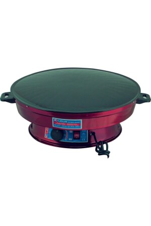 Büyük Boy Elektrikli Termostatlı Katmer Sacı Yufka Gözleme Sacı (55 Cm.) Bordo Uğur-55 cm.Ktmer sacı - Uğur