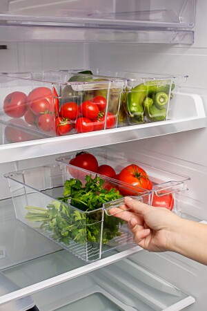 Buzdolabı Içi Düzenleyici Organizer Kapak Içi Düzenleyici Buzdolabı Sepeti Saklama Kabı Buzdolabı içi Düzenleyici Organizer - 3