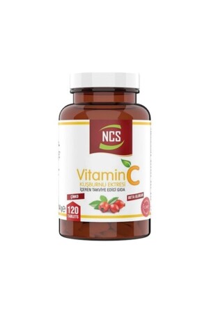 C Vitamini 1000 Mg 120 Tablet Beta Glucan Zinc Rose Hips ncs-Cvitamin-120 - 1