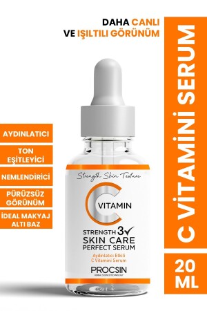 C Vitamini Aydınlatıcı Ve Ton Eşitleyici Bakım Serumu 20ml FP.01.01.012.011 - 1
