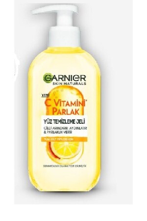 C Vitamini Parlak Yüz Temizleme Jeli 200 Ml 458996 - Garnier