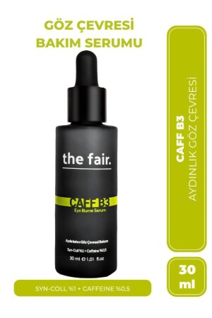 Caff-B3 Eye Illume Augenserum gegen dunkle Augenringe und Anti-Falten-Aufhellung, 30 ml - The Fair