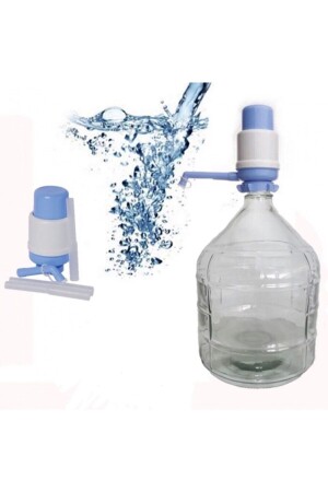 Cam Damacana 15 Lt- Damacana Pompası Hediye K3042 - kukohomes