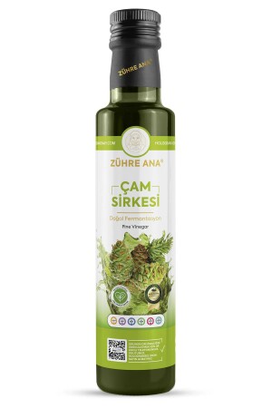 Çam Sirkesi Doğal Fermantasyon Pine Vinegar 500 ml - Zühre Ana