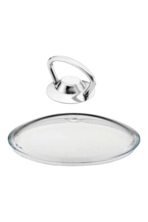 Cam Tencere Tava Kapağı 28 Cm Metal Kulpla - Paşabahçe