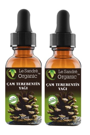 Çam Terebentin Yağı 50 Ml -50 Ml 2 Li Set - Le'sandre Organics