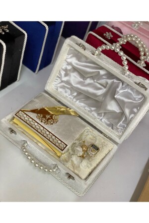 Çantalı Seccade Seti Bohça Seti - Çeyizlik Setim