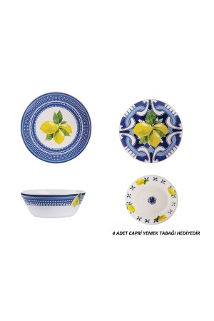 Capri 4'lü Tabak Seti CPRKS001 - ZM Decor