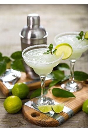Capri Margarita Cocktail-Erfrischungsgetränkeglas – 2 Stück Mehrzweck-Präsentationsglas - Paşabahçe