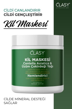 Care Clay Mask Centella Asiatica & Üzüm Çekirdeği 100 ml Kil Maskesi - 4