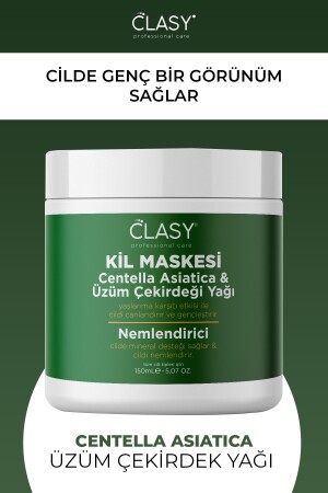 Care Clay Mask Centella Asiatica & Üzüm Çekirdeği 100 ml Kil Maskesi - 5