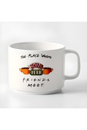 Çay Kahve Espresso Fincanı Friends Meet Kupa - Hediyexpres