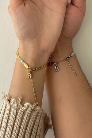 Çelik İtalyan Zincir Çift Sevgili Arkadaşlık Bileklik - Okko Store