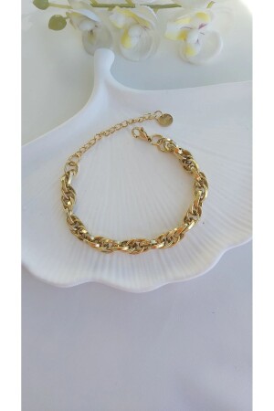 Çelik Kuyumcu İşçiliğinde Bileklik - Stainles Steel