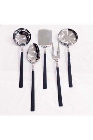 Çelik Servis Takımı 5 Parça CMDSSÇSS01 - BRONDOFF