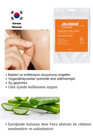 Ceuticals Original Pimple Patch 36 Patch - Akne Ve Sivilce Bandı Jeju33 - 3
