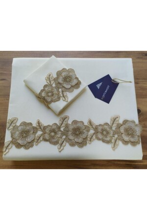 Çeyizlik Gülşen 3 Boyutlu Çift Kişilik Nevresim Takımı NVR6878 - Çeyiz Bahçesi