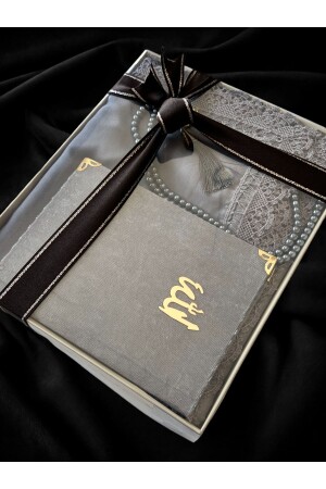 Çeyizlik- Hediyelik- Gelin Bohçası Seti- Iğne Oyalı Namaz Örtüsü- Yasin- Tesbih - Ayhanhome