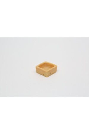 Chef's Atelier Vanilyalı Mini Kare Tereyağlı Artizan Tartolet (tart Tabanı) 33 X 33 X 16 mm 42 Adet 0115 - 1