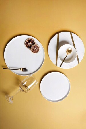 Chopin Alumilite 18-teiliges Tafelservice für 6 Personen 1. Qualität INT-PORLAND297 - Porland