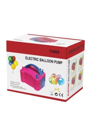 Çift Çıkışlı Elektrikli Balon Şişirme Makinası Kuz73005CNHan - 3