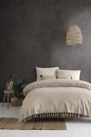 Çift Kişilik Pamuklu Pike 200x230 cm 2020659 - Viaden