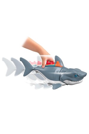 Çılgın Köpekbalığı Oyun Seti, Gerçekçi Hareketlere Sahip Figür Seti, 11.4 X 41.3 X 17.8 C MAT/GKG77 - 4