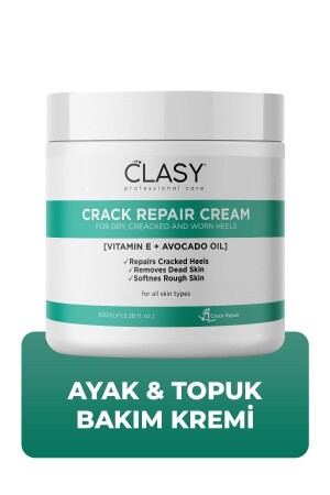 Clasy Çatlak Onarıcı Krem Crack Repair Cream 100 ml - 2