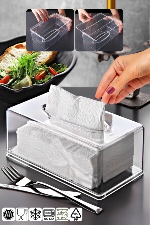 Clear Peçete Organizeri - Nandy Home