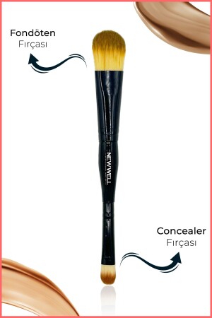 Çok Amaçlı Concealer ve Fondöten Fırçası - New Well