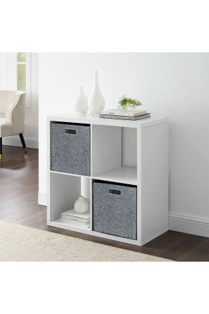 Mehrzweck-Organizer aus Filz, Schrank-Organizer – Set mit 2 Körben // 24 x 24 cm - Homing