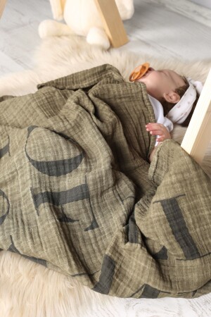 Çok Amaçlı Müslin Örtü - 100x110 Cm ZTParçaboya - LUCKKA