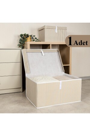 Çok Amaçlı Organizer Düzenleyici Kutu Maxi Kahverengi 50*40*30cm - Pazar Kapısı