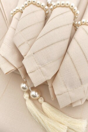 Colber Tischdecke Beige Essen Präsentationsset - Çeyiz Sokağı